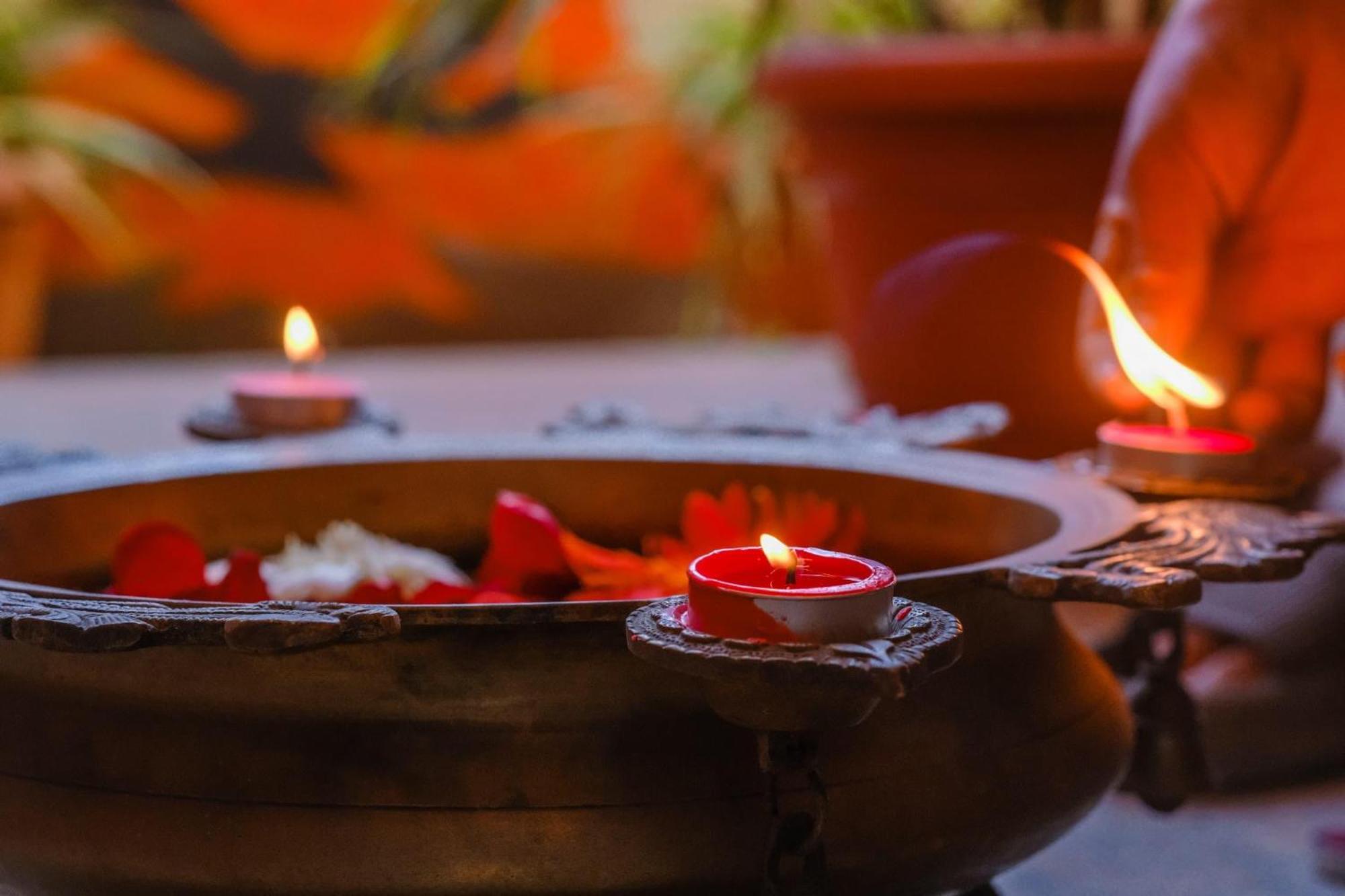 The Hideout Cottage And Restaurant Hampi Bagian luar foto